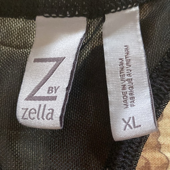 Z by Zella women’s racer tank black mesh XL athletic - Picture 3 of 7